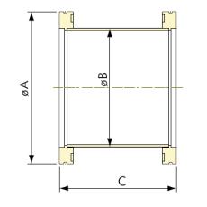 Vakuum Bauteile ISO Zwischenstücke