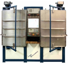 Automatic helium leak testing system - Double chamber. Click for bigger picture in new window.