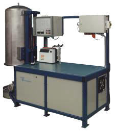 Helium leak testing system for transient conductors
