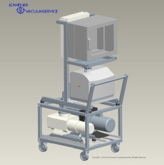 Helium leak detector with PC-control and high pumping capacity