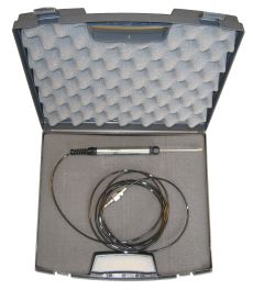 Helium sniffer-probe for Alcatel helium leak detector.