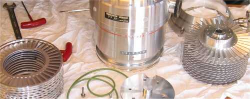 Service turbopump Alcatel Adixen ATP-150