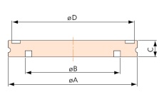 Vacuum Blank flange ISO