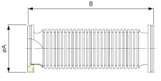 vacuum component ISO Metal hoses