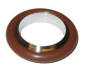 Vacuum component center ring or centering ring with seal
