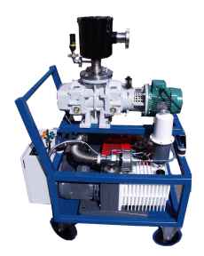 One-stage + Two-stage rotary vane vacuum pump and roots