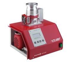 Dry Pfeiffer turbo pumping station HiCube 80 Eco