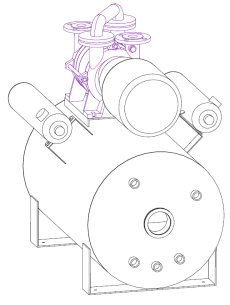 We deliver complete system including water circulation tank and heat exchanger. Click for bigger picture.