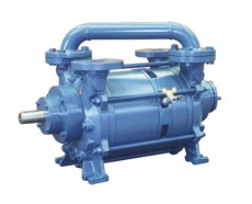 Finder two-stage water-ring vacuum pump. Click for larger picture in separate window.