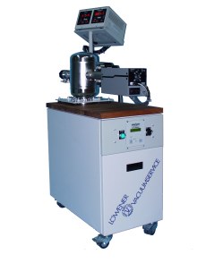Quadrupole mass spectrometer for residual gas analysis.