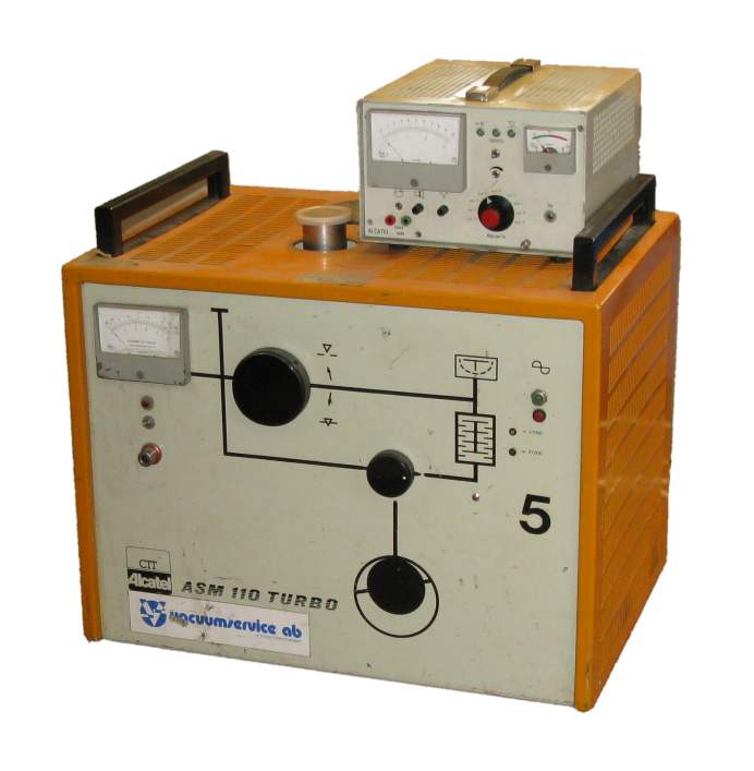 Used helium leak detector ASM110