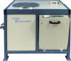 Heliumläcksökare med testplatta och hög pumpkapacitet för snabb läcksökning